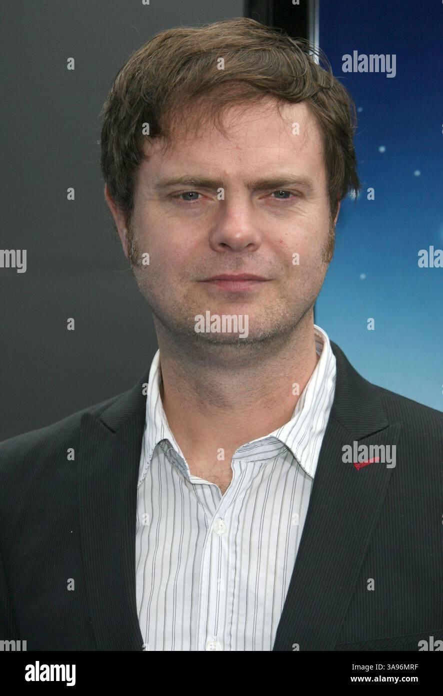 22 marzo 2009 - Universal City, CA, Stati Uniti - 22 marzo 2009 - Universal City, CA - Rainn Wilson. "Monsters vs. Aliens" a Los Angeles Premiere all'Universal City Walk Gibson Amphitheatre. Credito fotografico: Michael Jade/AdMedia (immagine di credito: © Michael Jade/AdMedia via ZUMA Wire) Foto Stock