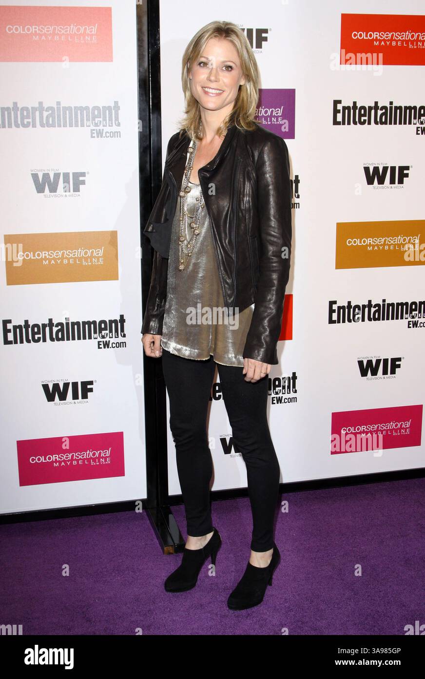 17 settembre 2009 - West Hollywood, California, Stati Uniti - 17 settembre 2009 - West Hollywood, California - Julie Bowen. 2009 Entertainment Weekly & Women in Film Party pre-Emmy tenutosi al Sunset Marquis Hotel. Credito fotografico: Kevan Brooks/AdMedia Foto Stock