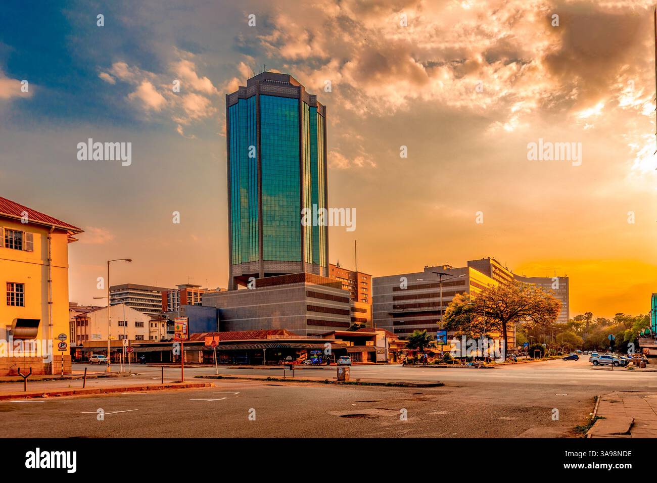 Reserve Bank of Zimbabwe Harare Zimbabwe RBZ Foto Stock