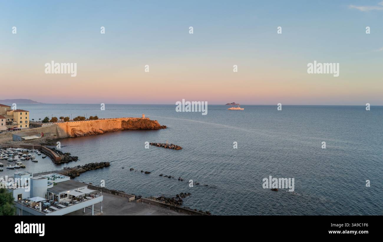 Piombino è un comune italiano della provincia di Livorno, in Toscana. Foto Stock