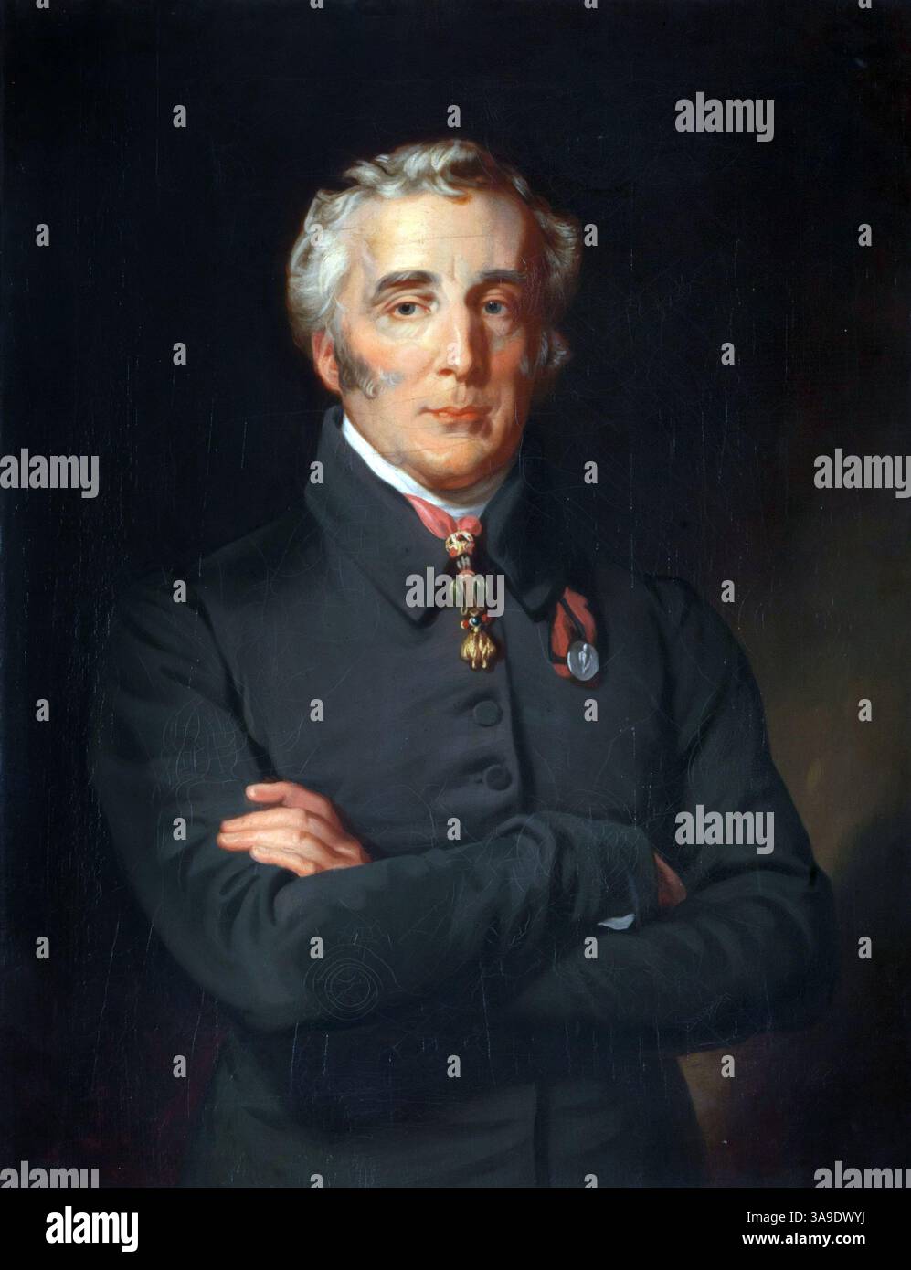Arthur Wellesley, i duca di Wellington, 1769 - 1852. Soldato e statista di Henry Perronet Briggs Foto Stock