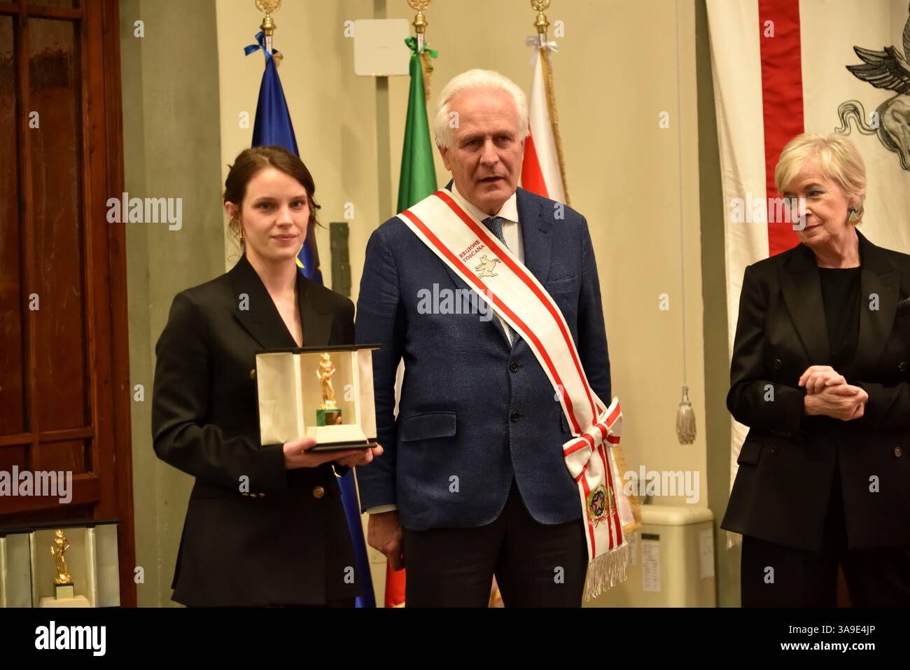 David rivelazioni italiane - Italian Rising Star cerimonia di consegna Firenze 29.03.2025 (copyright : Andrea Paoletti) Foto Stock