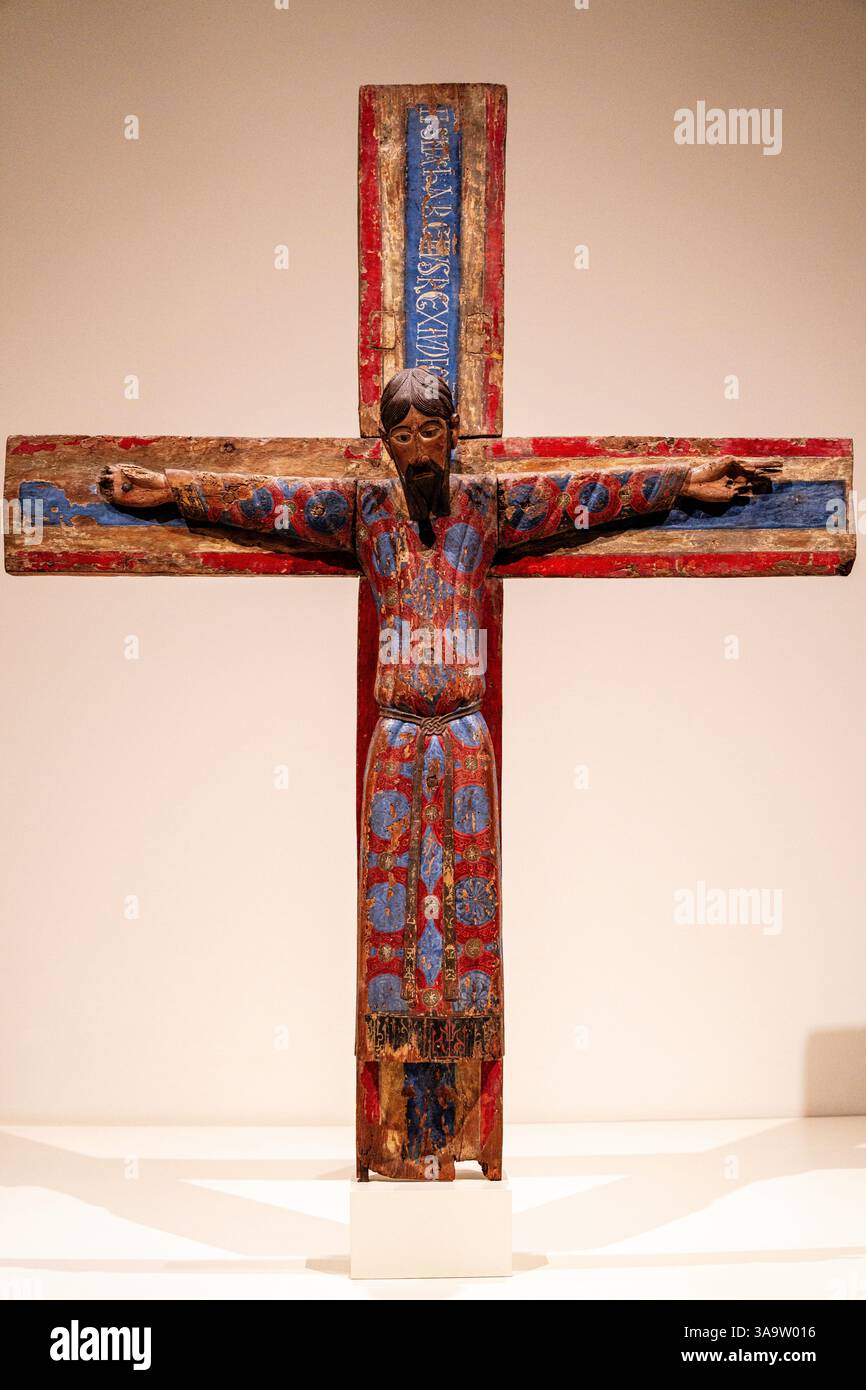 MNAC, Barcellona, Catalogna, Spagna. Foto Stock