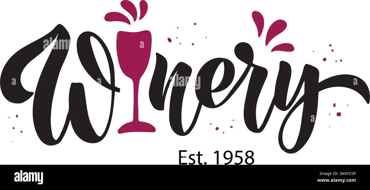 Scritta moderna disegnata a mano Illustrazione Vettoriale