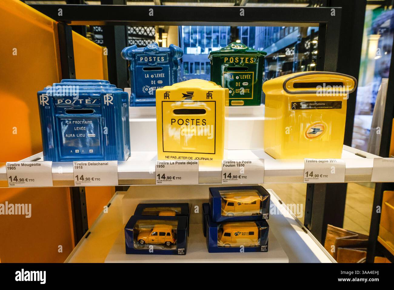 LA POSTE DU LOUVER PARIGI Foto Stock