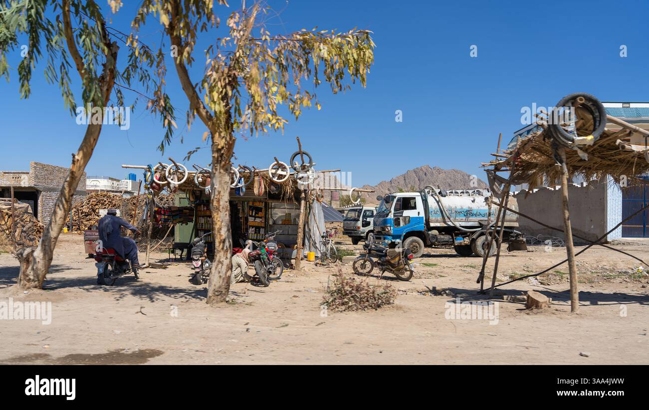 Appartamenti vicino all'autostrada Herat-Kandahar Foto Stock