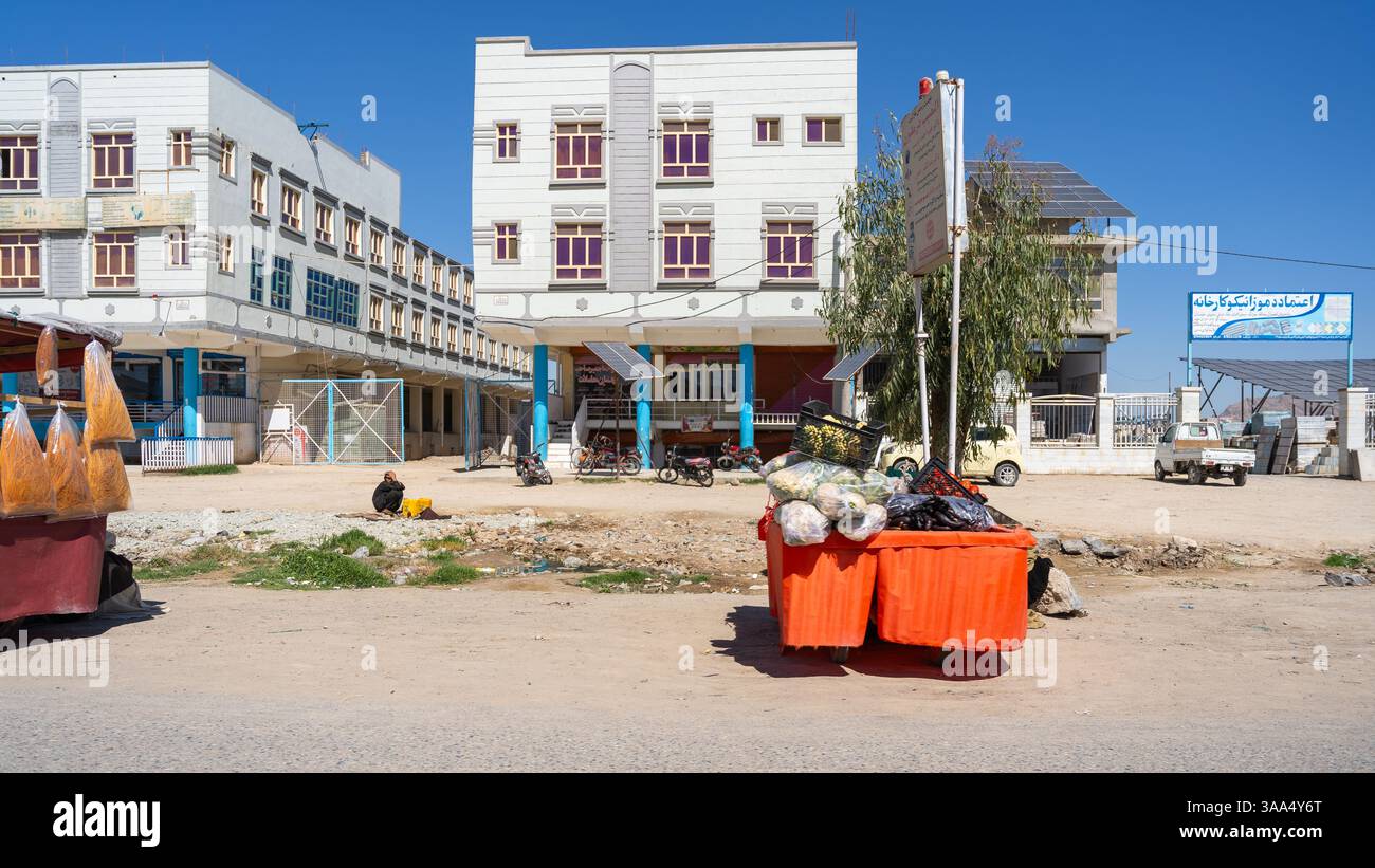 Appartamenti vicino all'autostrada Herat-Kandahar Foto Stock