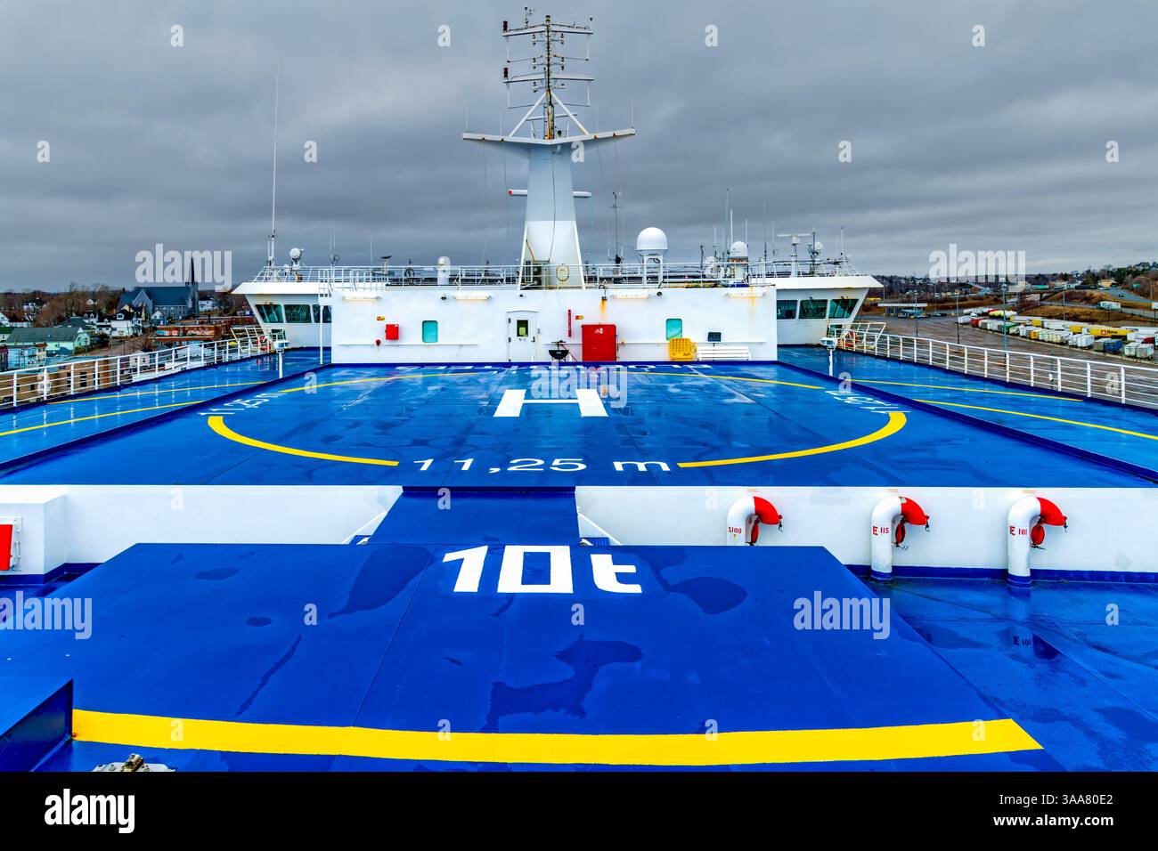 Traghetto MV Blue Puttees - Ponte superiore Foto Stock