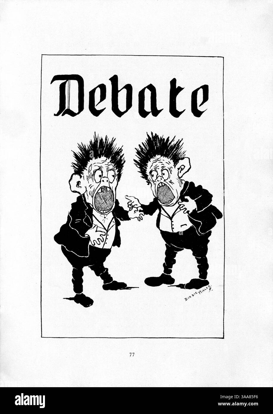 Il Polaris Yearbook del 1910 della North High School mette in evidenza gli eventi accademici, sportivi e culturali dell'anno scolastico, sottolineando il coinvolgimento degli studenti afroamericani nel plasmare l'ambiente scolastico. Foto Stock