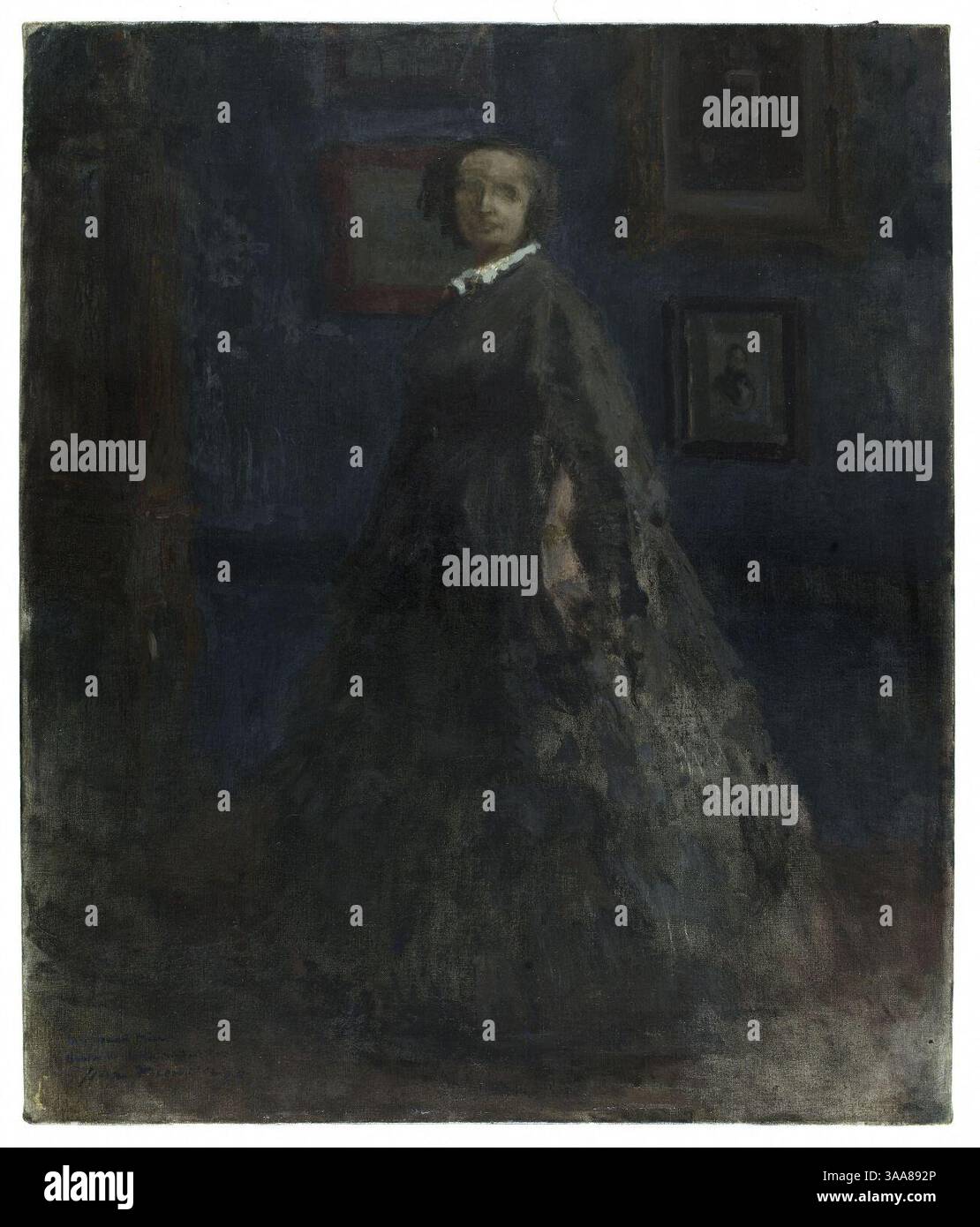 Hugo, Georges - Ritratto di Madame Victor Hugo - 239 - Maison de Victor Hugo. Foto Stock