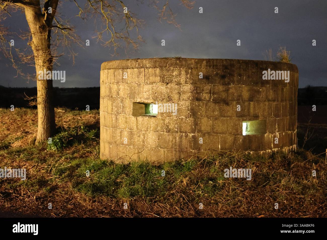 Aylmerton WW1 Pillbox, posto di guardia della prima guerra mondiale, Norfolk Foto Stock