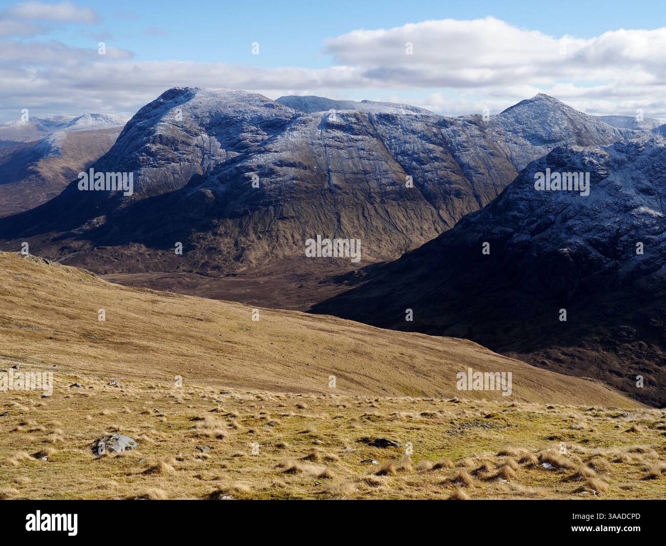 Buachaille Etive Mor di A' Chailleach, Glencoe, Scozia Foto Stock