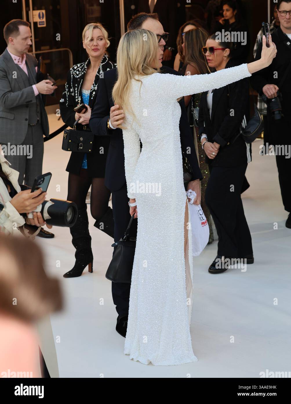 LONDRA, REGNO UNITO. 31 marzo 2025. Victoria Brown ha partecipato all'Amateur (film del 2025) European Premiere The Odeon Luxe Leicester Square a Londra, Regno Unito. (Foto di 李世惠/SEE li/Picture Capital) credito: Vedi li/Picture Capital/Alamy Live News Foto Stock