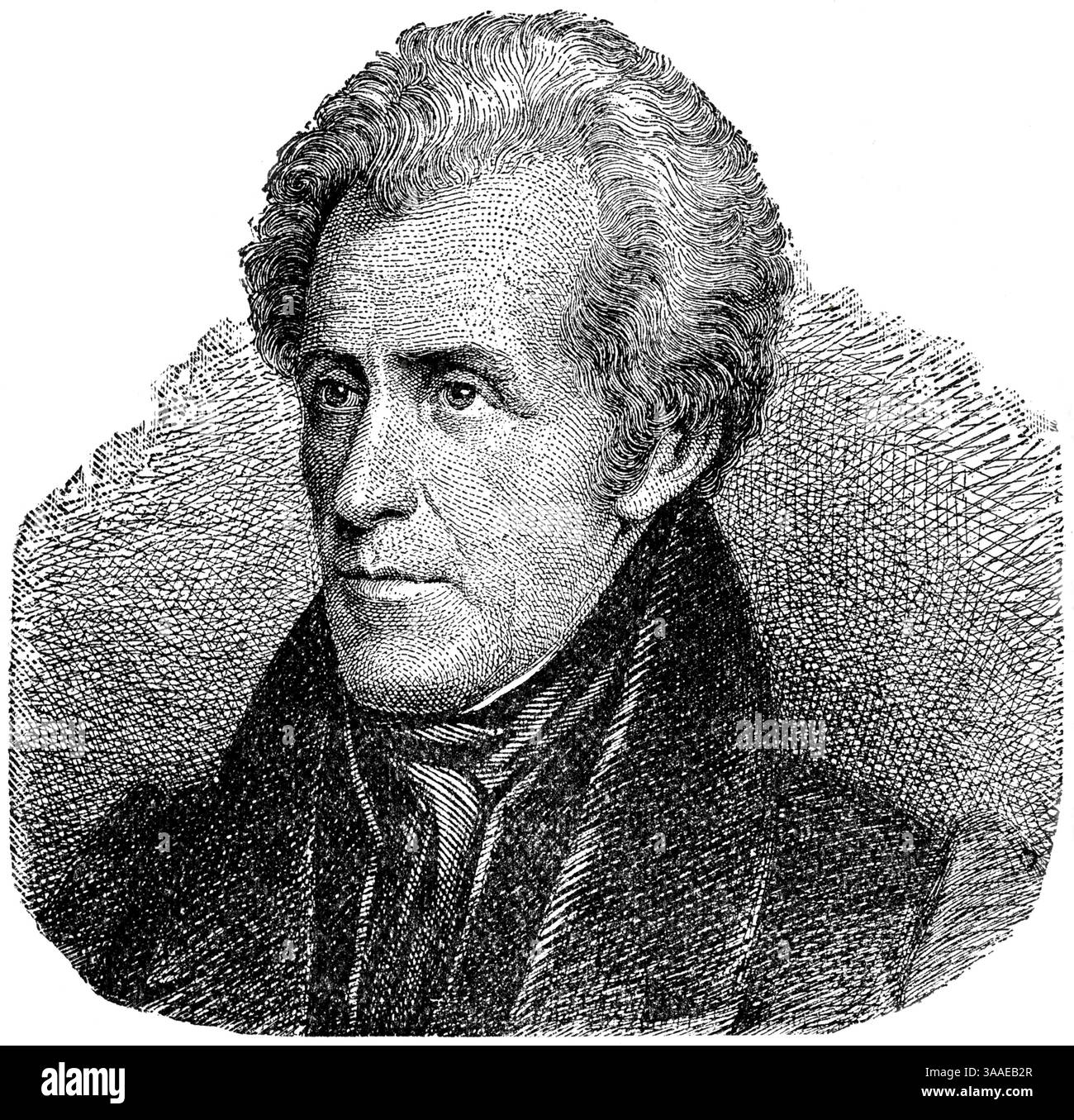 23 luglio 2015 - Andrew Jackson (1767-1845), 7° Presidente degli Stati Uniti, incisione, 1889 (Credit Image: © Glasshouse via ZUMA Wire) Foto Stock