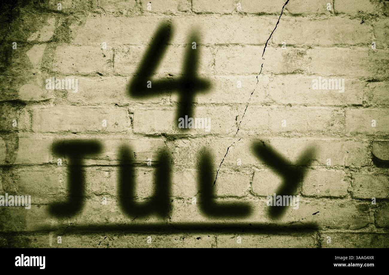 Concetto del 4 luglio Foto Stock