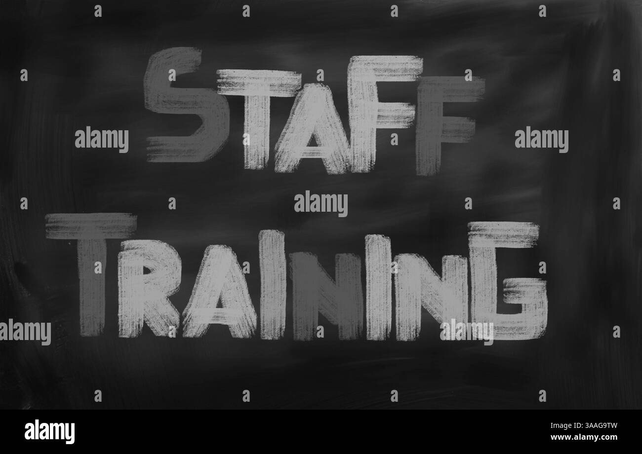 Il personale concetto di formazione Foto Stock