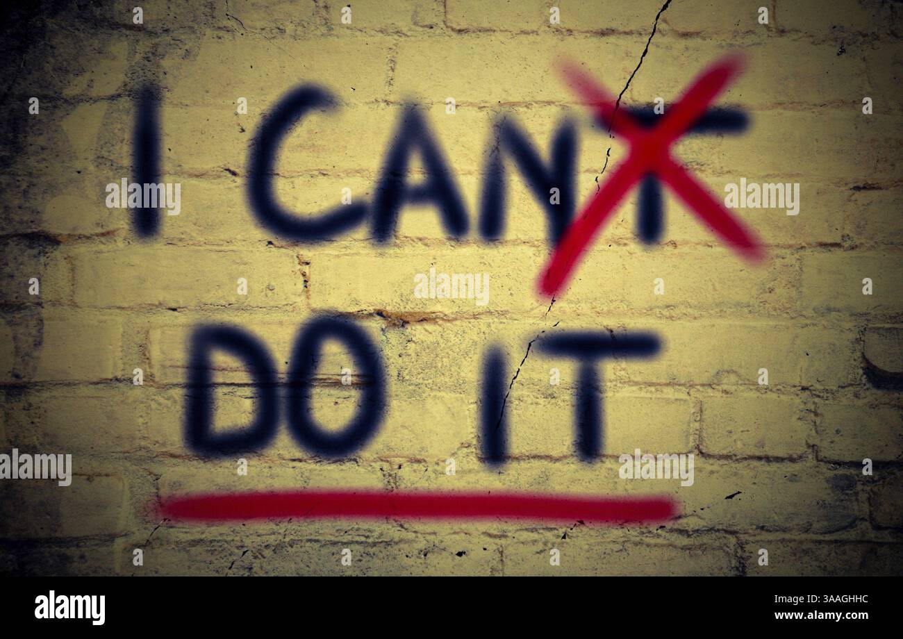 Farlo il concetto Foto Stock