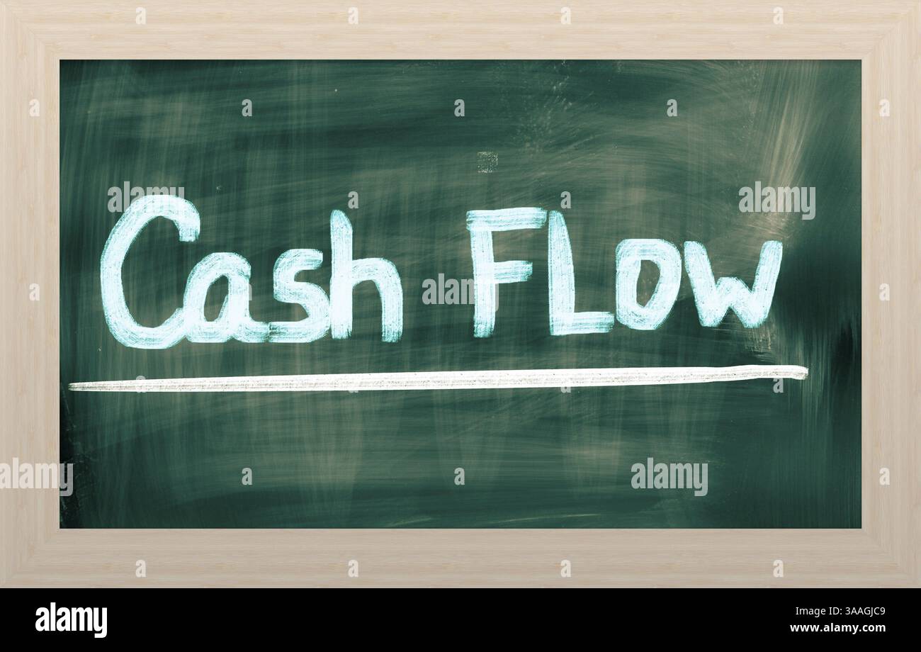 Il flusso di cassa Concept Foto Stock