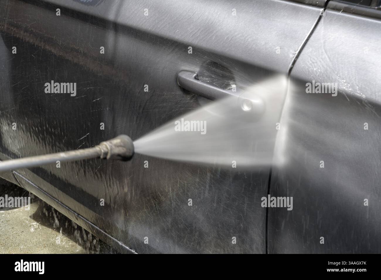 L autolavaggio Foto Stock