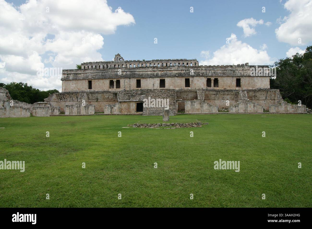Messico. Yucatan. Kabah. Il Palazzo. Stile Puuc. Foto Stock