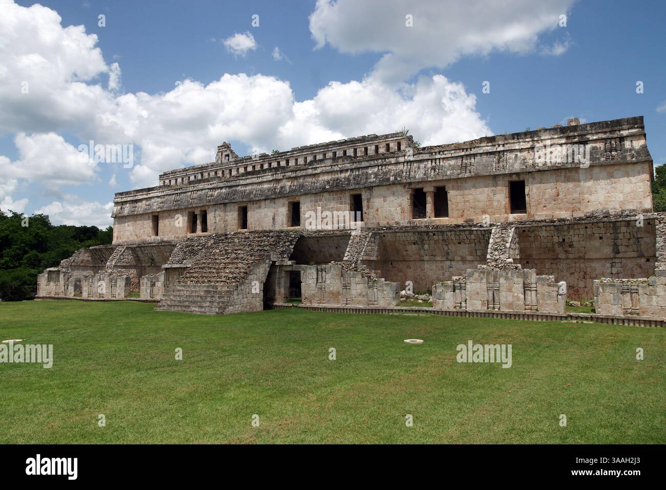 Messico. Yucatan. Kabah. Il Palazzo. Stile Puuc. Foto Stock