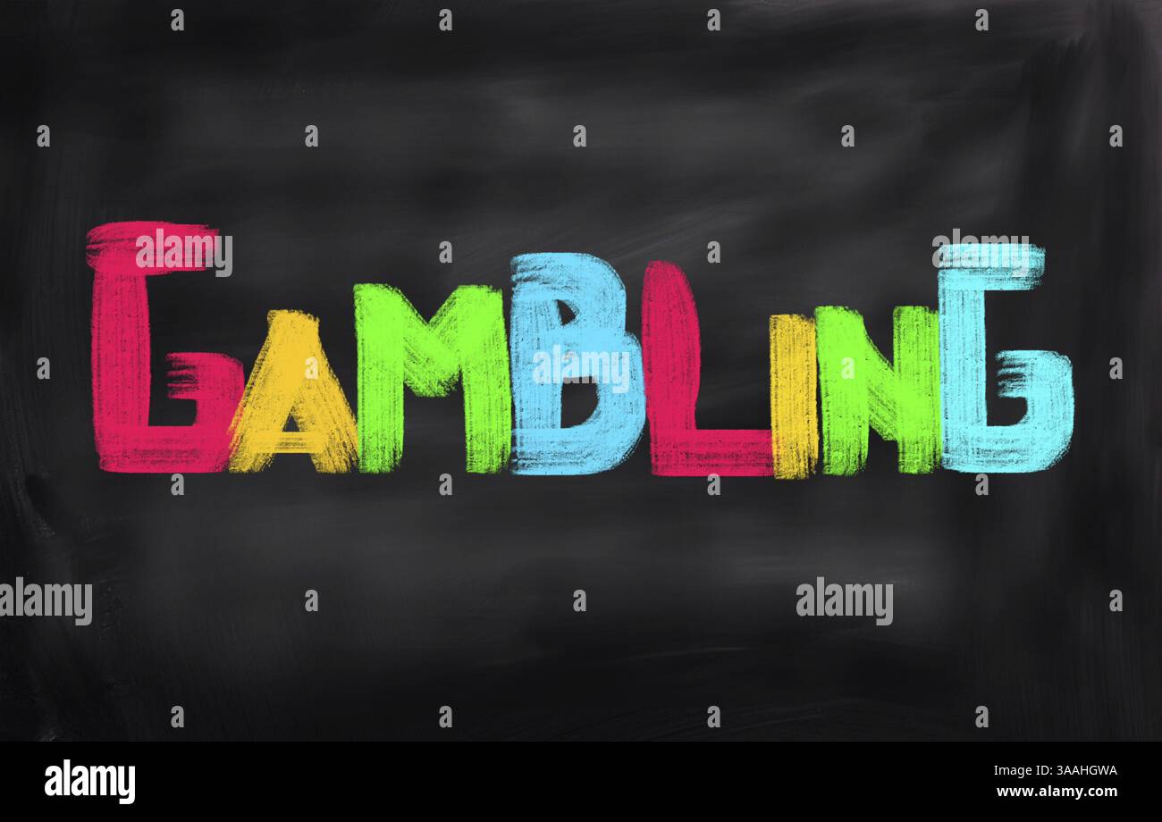 Concetto della lotteria Foto Stock