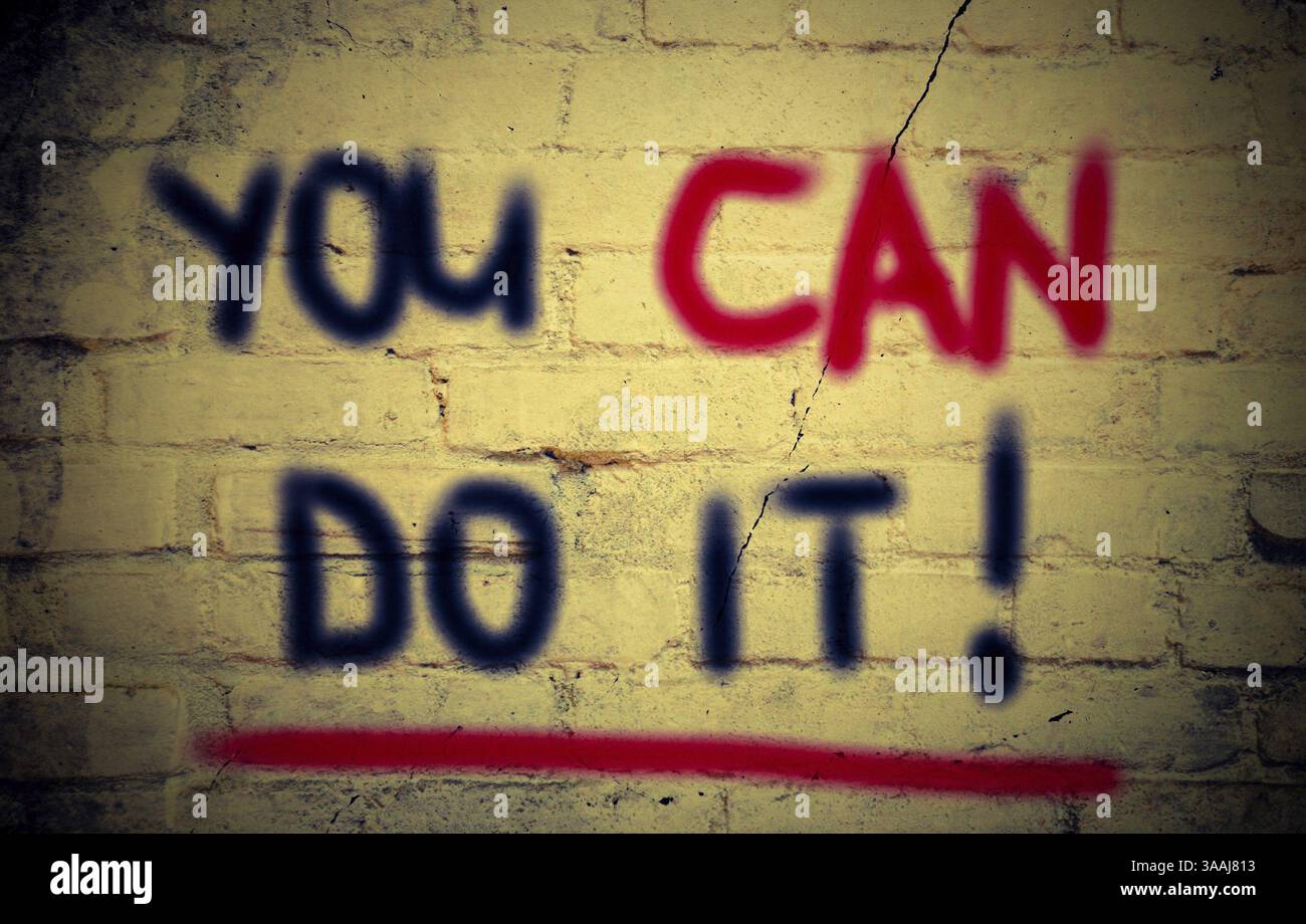 È possibile farlo concetto Foto Stock