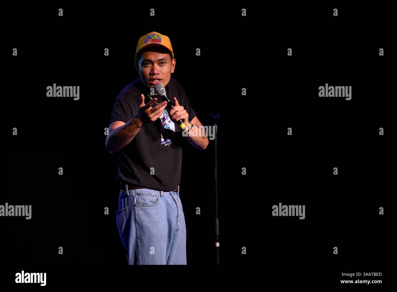 Nella foto: Il sesto Big Brain Tumour Benefit annuale di James Roque Underbelly. Lo show di una sola notte è tornato per il suo sesto anno per raccogliere fondi per il Bi Foto Stock