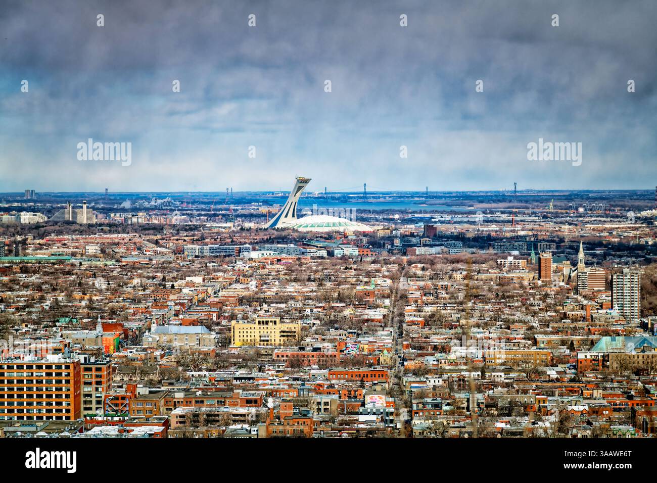 Stadio Olimpico - Montreal Foto Stock