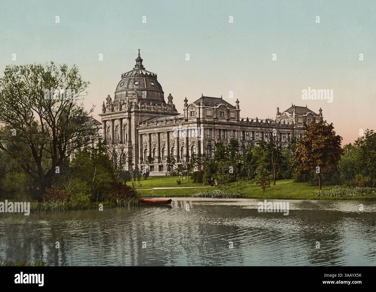 Stampa fotocromatica d'epoca del Museo Provinciale di Hannover, Germania. Foto Stock