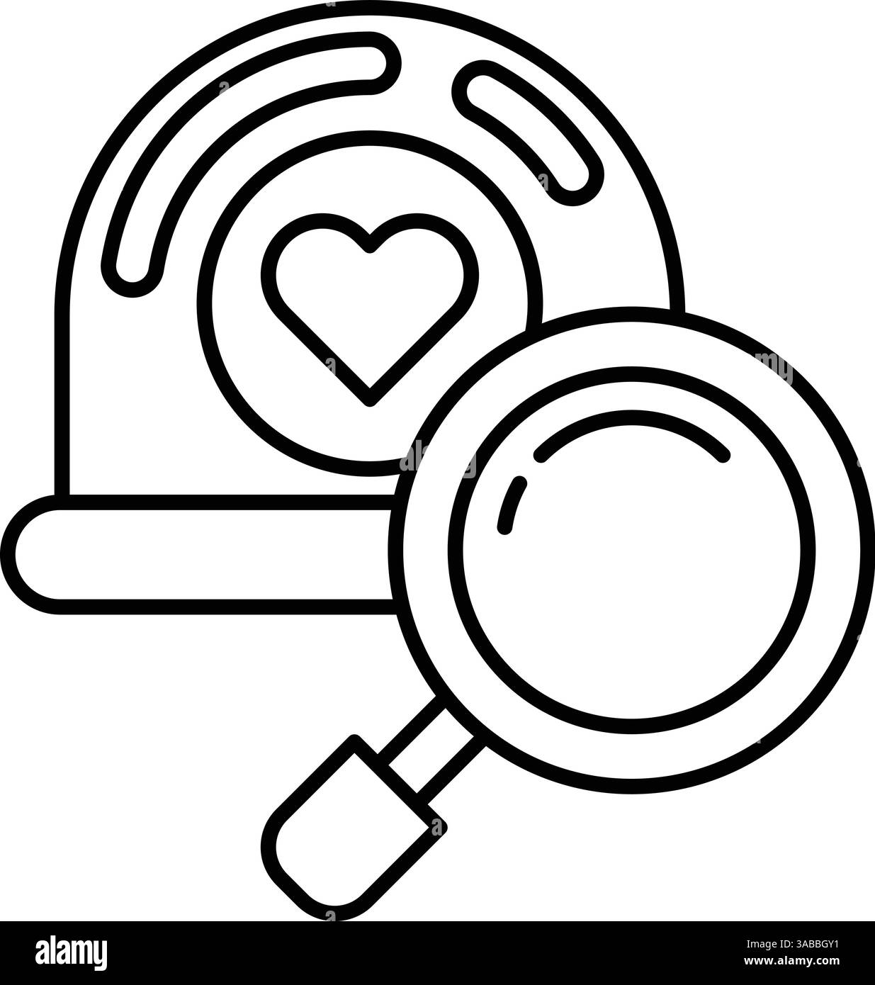 Un allarme antincendio con un cuore addosso Illustrazione Vettoriale Un allarme antincendio con un cuore addosso Illustrazione Vettoriale