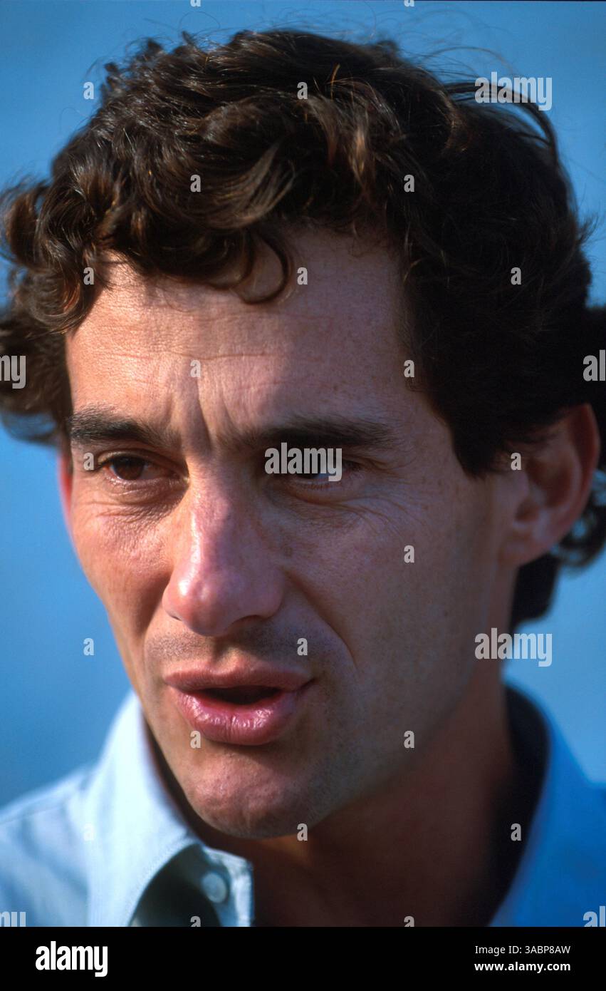 Ayrton Senna (BRA)..San Marino GP - Imola, Italia - 1 maggio 1994 (Credit Image: ©Sutton Motorsports/ZUMA Press) Foto Stock