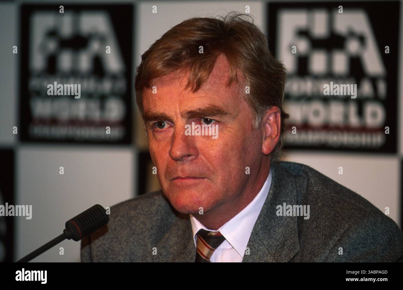 Max Mosley(GBR) Presidente della FIA...GP d'Italia, Monza, 11 settembre 1994 (Credit Image: ©Sutton Motorsports/ZUMA Press) Foto Stock