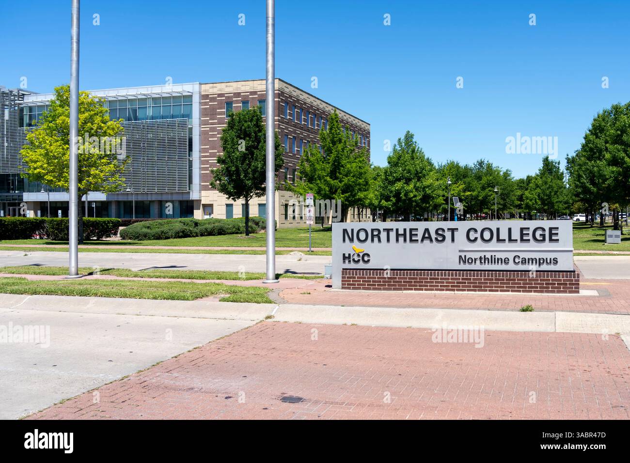 Campus Northline del Northeast College di Houston, Texas, Stati Uniti. Foto Stock