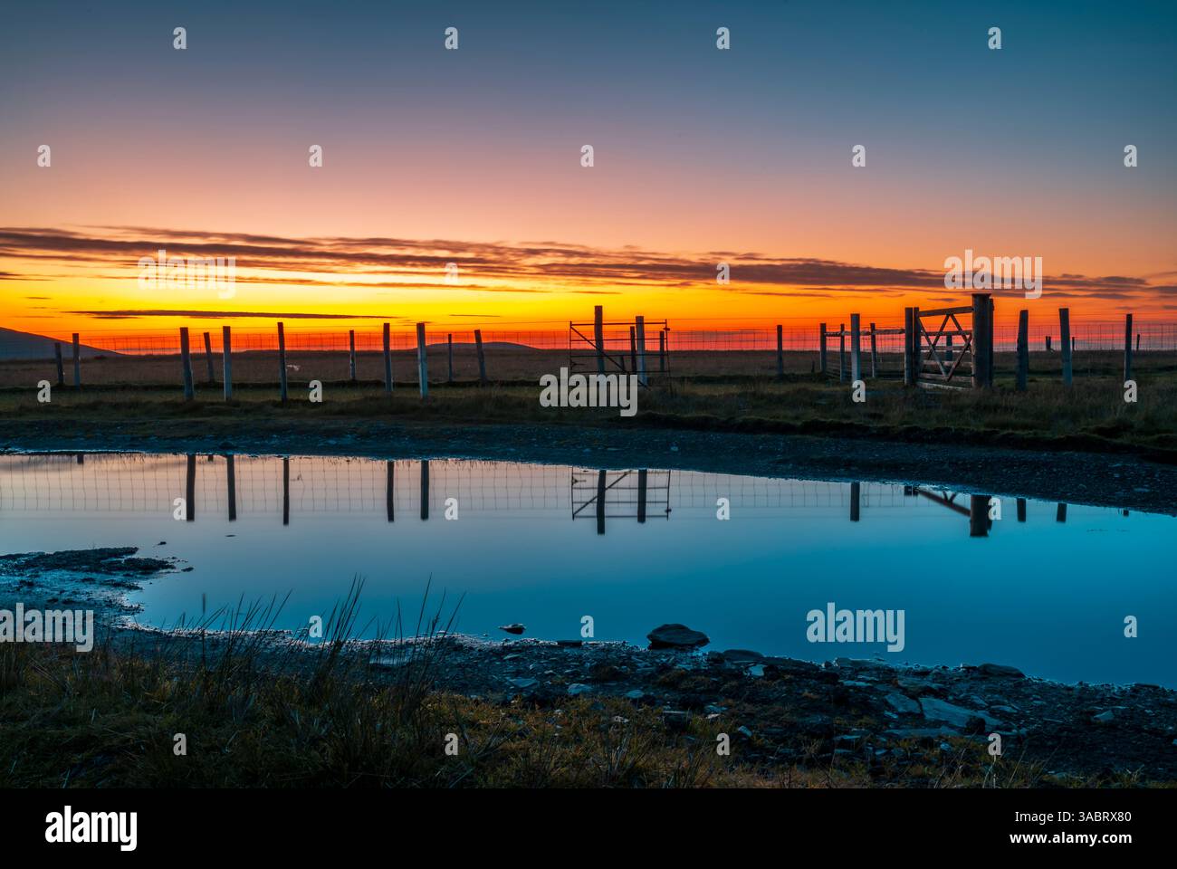 SNAEFELL, ISOLA DI MAN Foto Stock