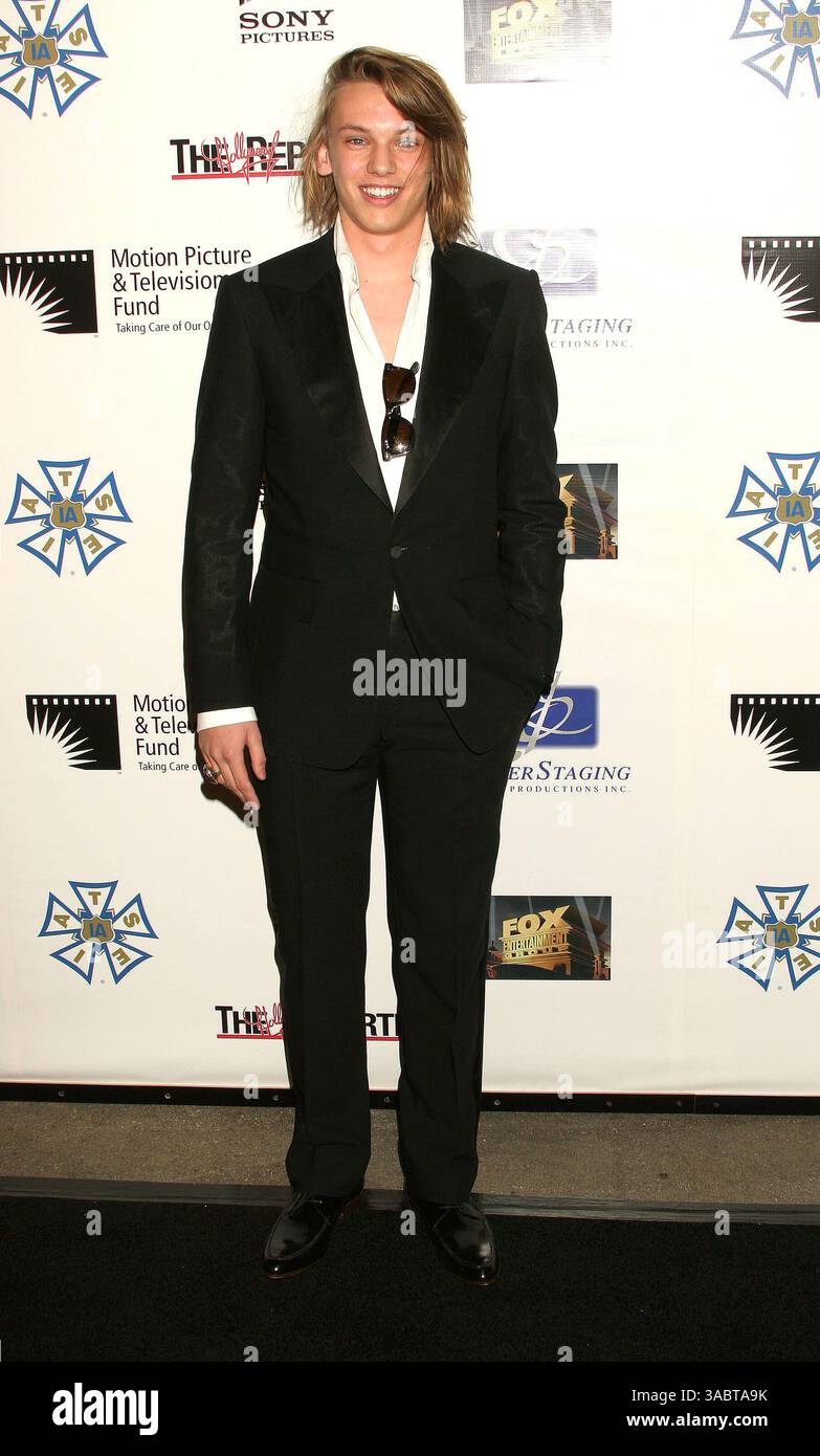 20 ottobre 2007; Hollywood, California, Stati Uniti; l'attore JAMIE CAMPBELL BOWER alla beneficenza " A fine Romance" per il Motion Picture and Television Fund tenutasi presso i Sony Studios credito obbligatorio: foto di Paul Fenton/ZUMA Press. (©) Copyright 2007 di Paul Fenton Foto Stock
