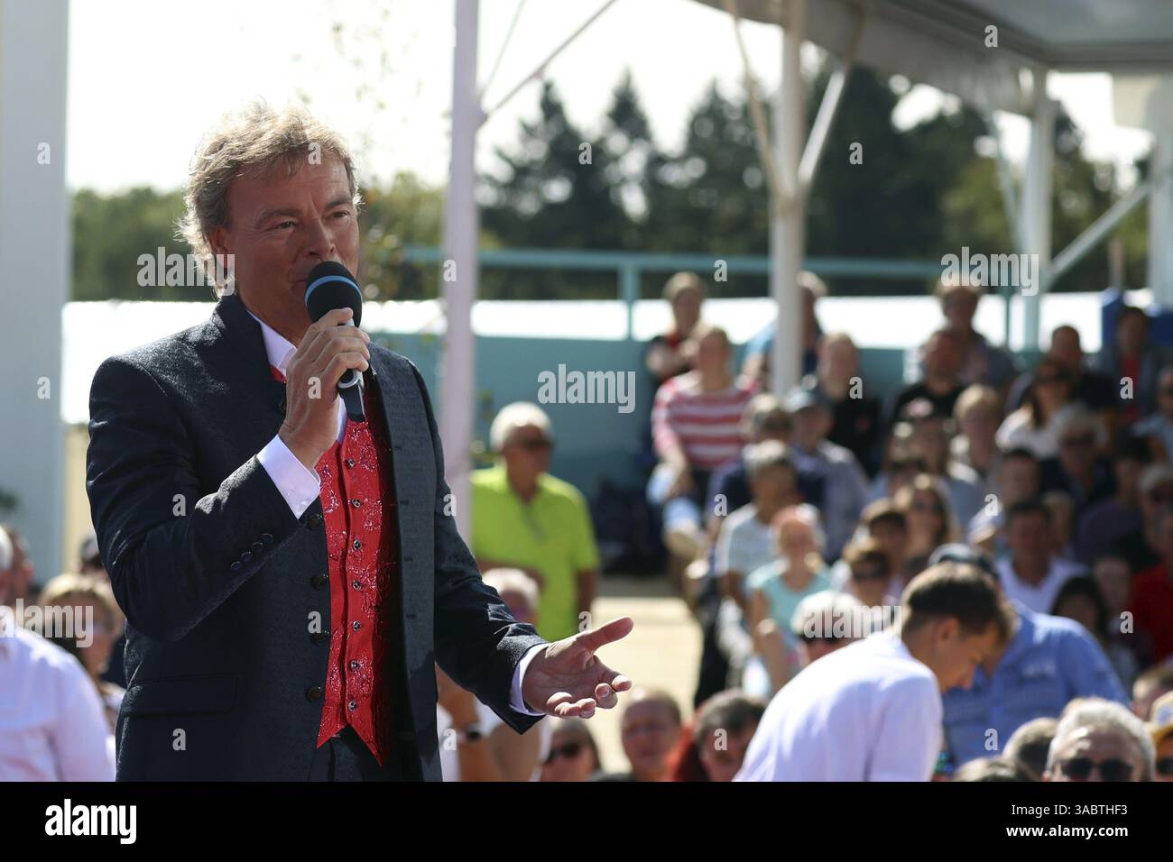 Rudy Giovannini (cantante/musicista) nel programma TV ARD Immer wieder sonntags, Rust, Germania / Germania Foto Stock