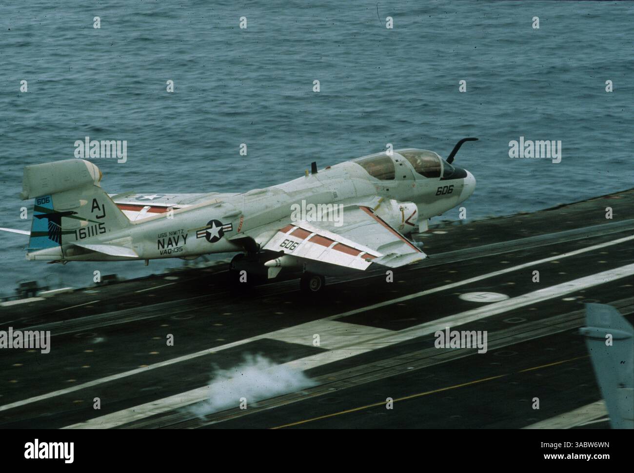 06 feb 2007 - Washington, DC, USA - aerei militari guerra elettronica US Navy EA-3B Douglas Skywarrior (immagine di credito: © Dept. Of Defense/ZUMA Press) Foto Stock