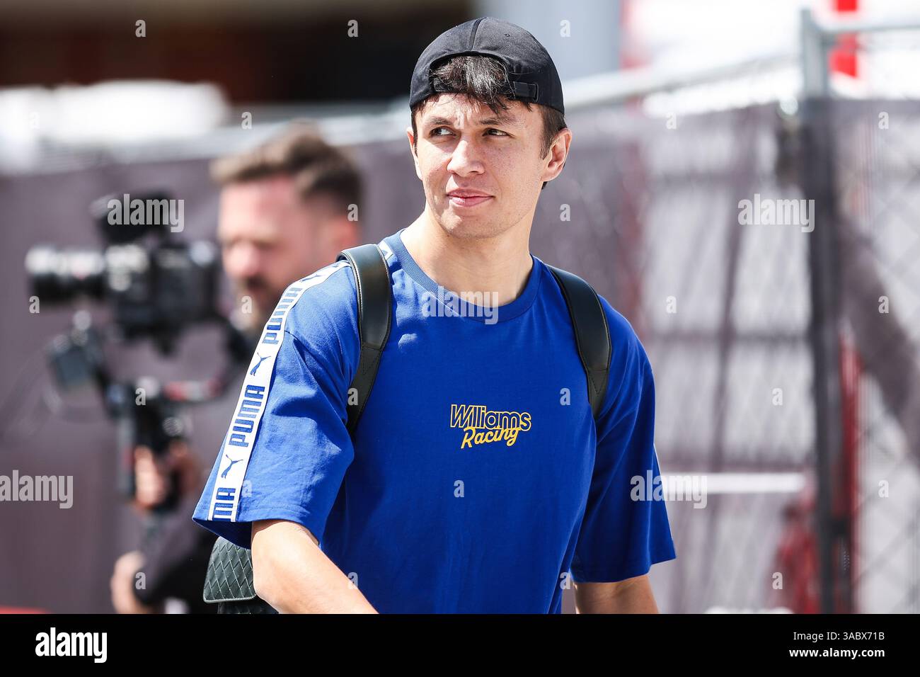 ALB durante il Gran Premio del Giappone di Formula 1 Lenovo 2025, 3° round del Campionato del mondo di Formula 1 FIA 2025 dal 4 al 6 aprile 2025 sul circuito di Suzuka, a Suzuka, in Giappone Foto Stock