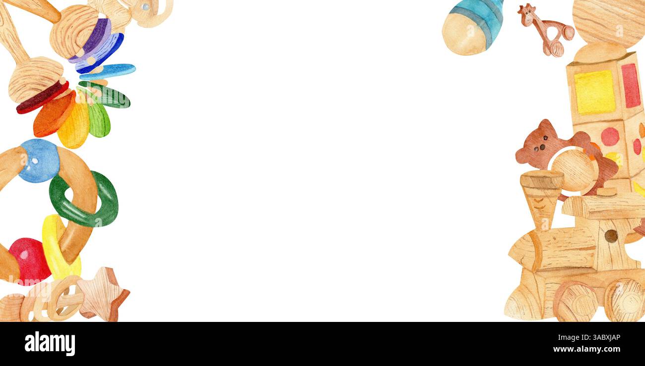 Biglietto Auguri 1° Compleanno Bambino Con Giraffa Ad Acquerello - Carta Riciclata 350g - 2