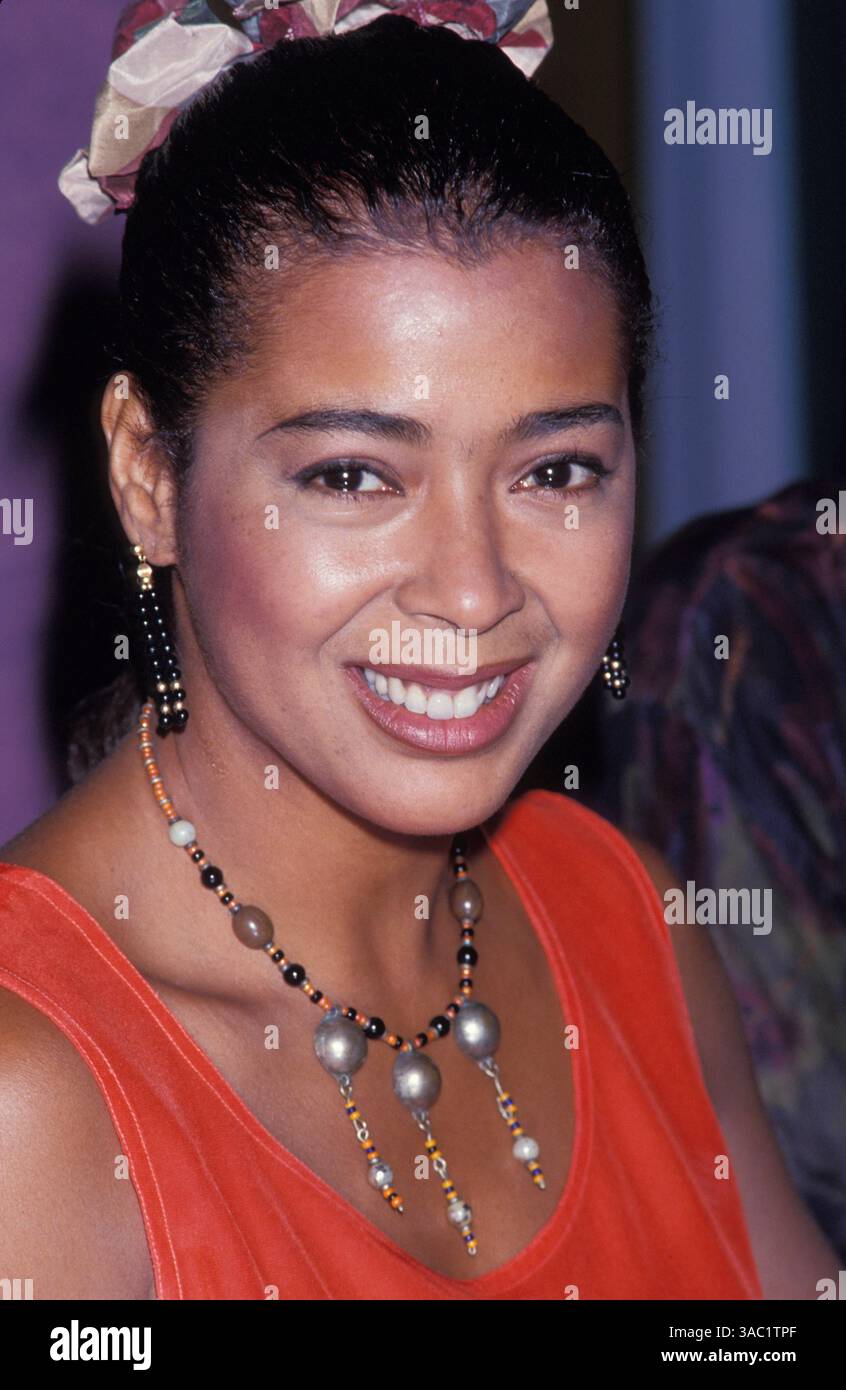 5 agosto 1993 - Las Vegas, Nevada, USA - attrice IRENE CARA alla Convention USDA di Las Vegas (Credit Image: © Kathy Hutchins/ZUMA Press) RESTRIZIONI: FILE: Data esatta sconosciuta Foto Stock