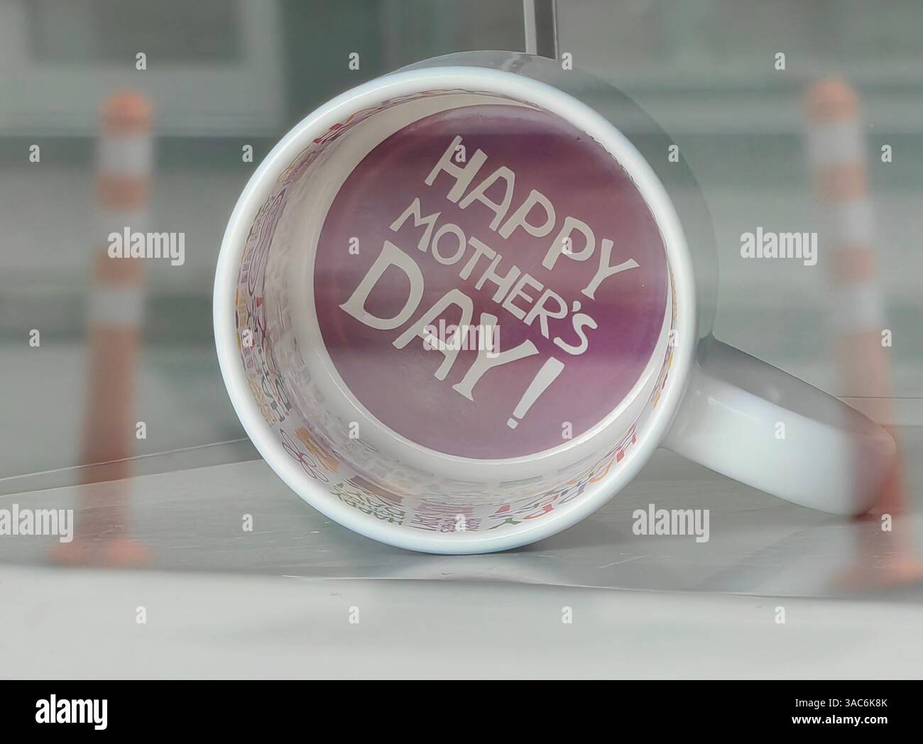 Buona festa della mamma – Una prospettiva unica Foto Stock