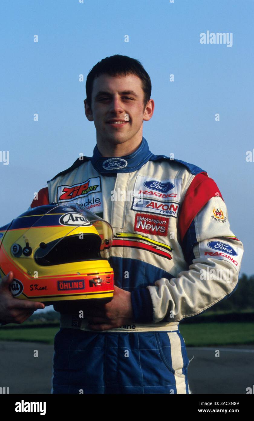 Il campione Avon Junior di Formula Ford Steven Kane (GBR) ha fatto il suo primo test in una vettura di Formula 3 con ADR..Pembrey, Galles, 12 ottobre 2001.IMMAGINE migliore (Credit Image: ©Sutton Motorsports/ZUMA Press) Foto Stock