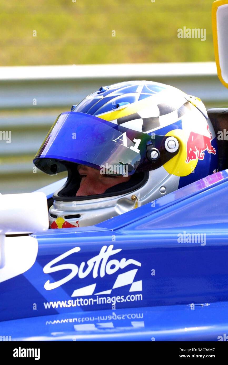 Reinhard Kofler AUT) Red Bull Junior..Formula BMW ADAC, Sachsenring Germania. 2 giugno 2002..STAMPA. (Immagine di credito: ©Sutton Motorsports/ZUMA Press) Foto Stock