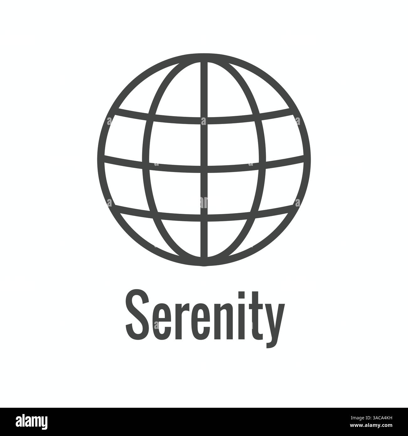 Zen Meditation Mandala Design Symbol Concept e Yoga idea Illustrazione Vettoriale