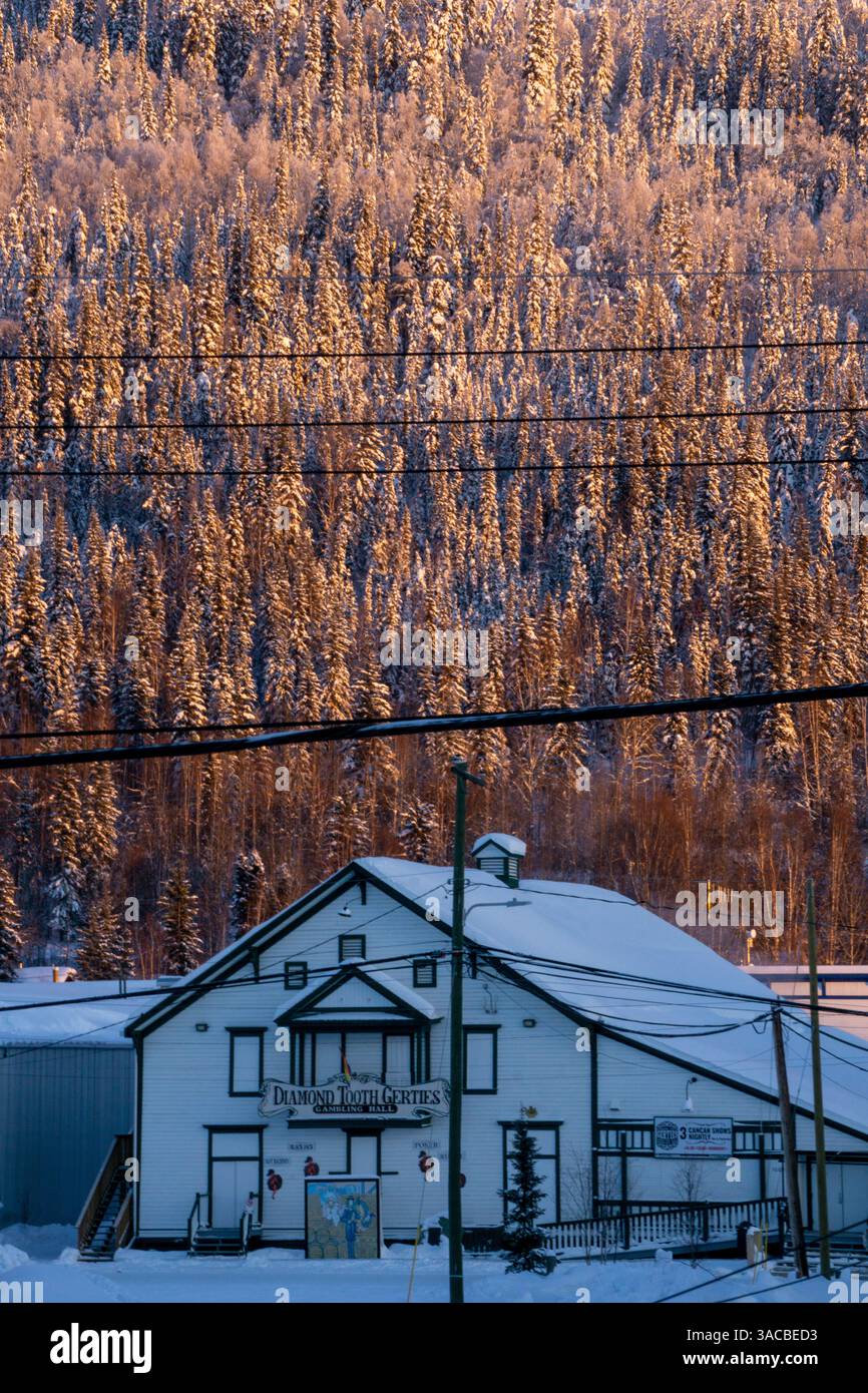 Casinò Diamond Tooth Gerties, Dawson City Foto Stock