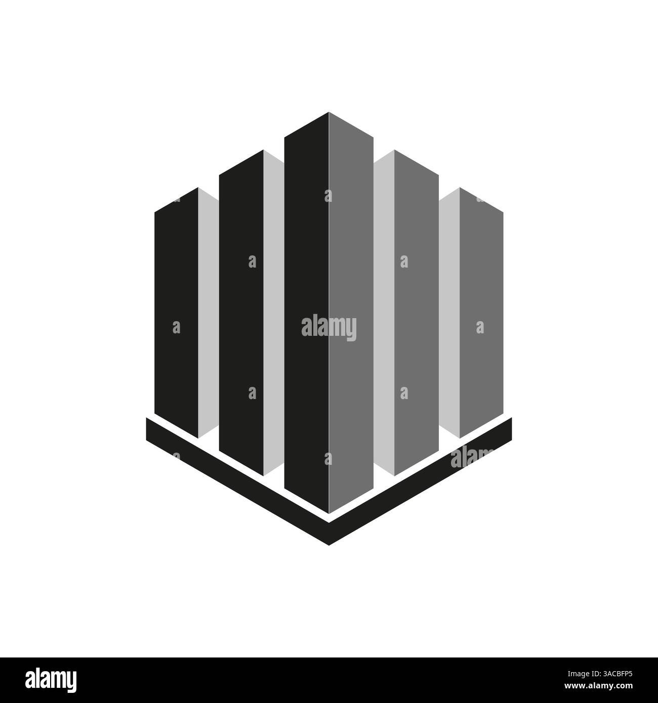 Elementi costitutivi isometrici. A forma di torre cittadina. Struttura dello skyline urbano. Elemento architettura vettoriale. Illustrazione Vettoriale Elementi costitutivi isometrici. A forma di torre cittadina. Struttura dello skyline urbano. Elemento architettura vettoriale. Illustrazione Vettoriale