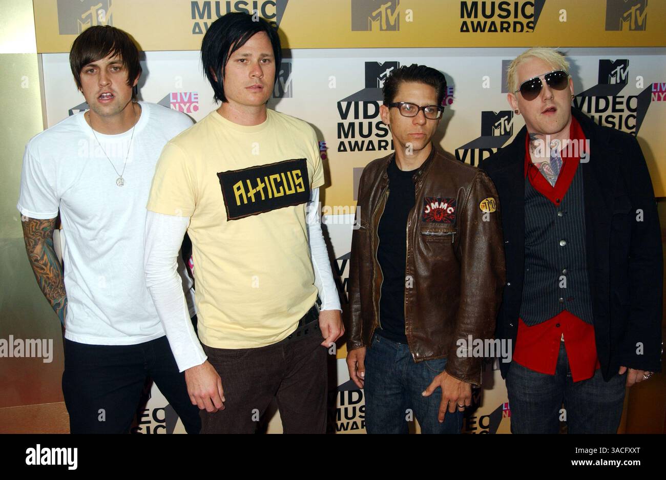 New York City, agosto 31 2006 ..ANGELS AND AIRWAVES Red Carpet arrivi per gli MTV Video Music Awards 2006 2006 presso la radio City Music Hall (immagine di credito: © Sharkpixs/ZUMA Press) Foto Stock