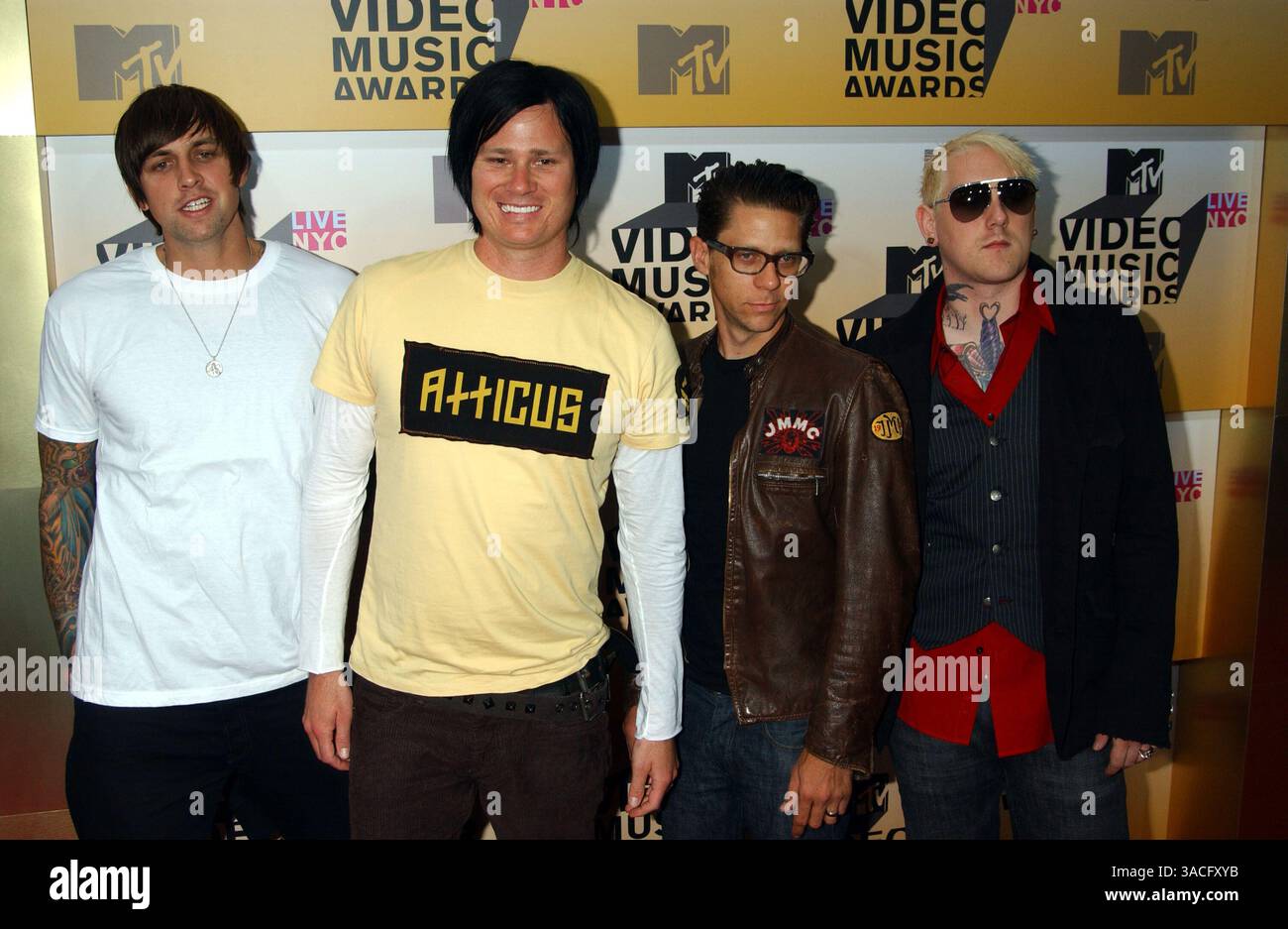 New York City, agosto 31 2006 ..ANGELS AND AIRWAVES Red Carpet arrivi per gli MTV Video Music Awards 2006 2006 presso la radio City Music Hall (immagine di credito: © Sharkpixs/ZUMA Press) Foto Stock