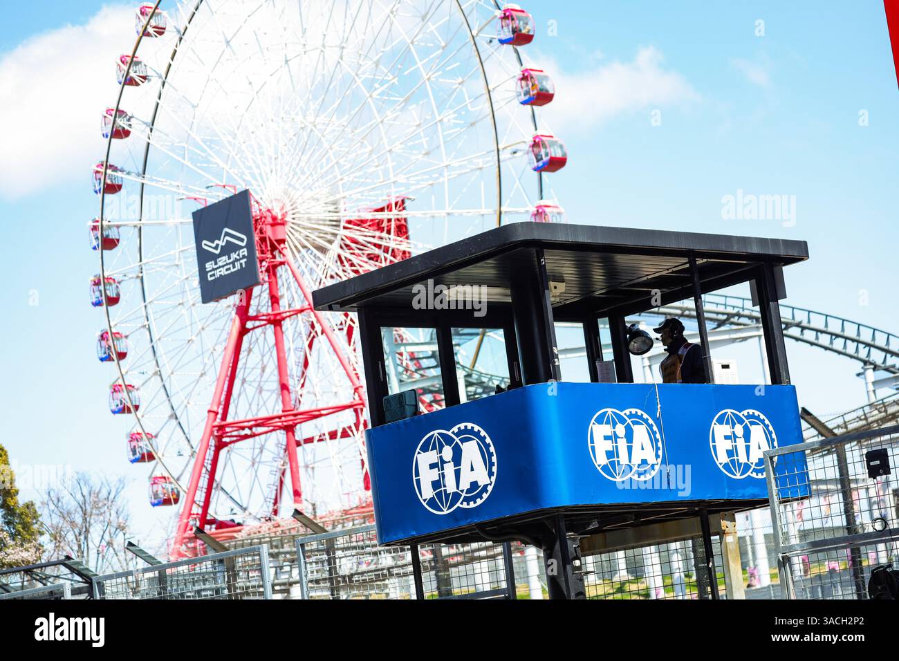 FIA durante il Gran Premio del Giappone di Formula 1 Lenovo 2025, 3° round del Campionato del mondo di Formula 1 2025 FIA dal 4 al 6 aprile 2025 sul circuito di Suzuka, a Suzuka, in Giappone Foto Stock
